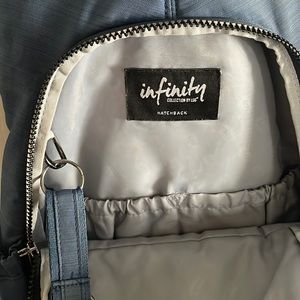 Brushed blue infinity collection hatchback